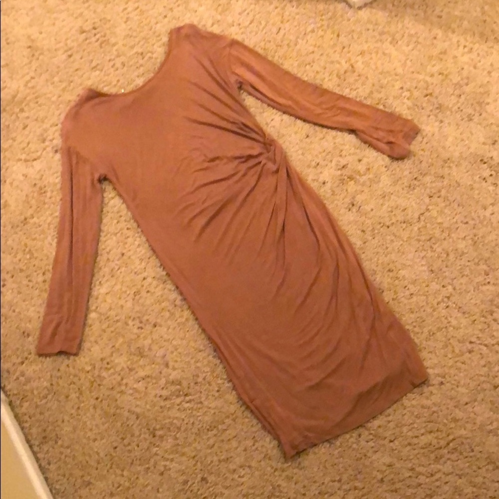 Sailor Saint sheer mocha dress